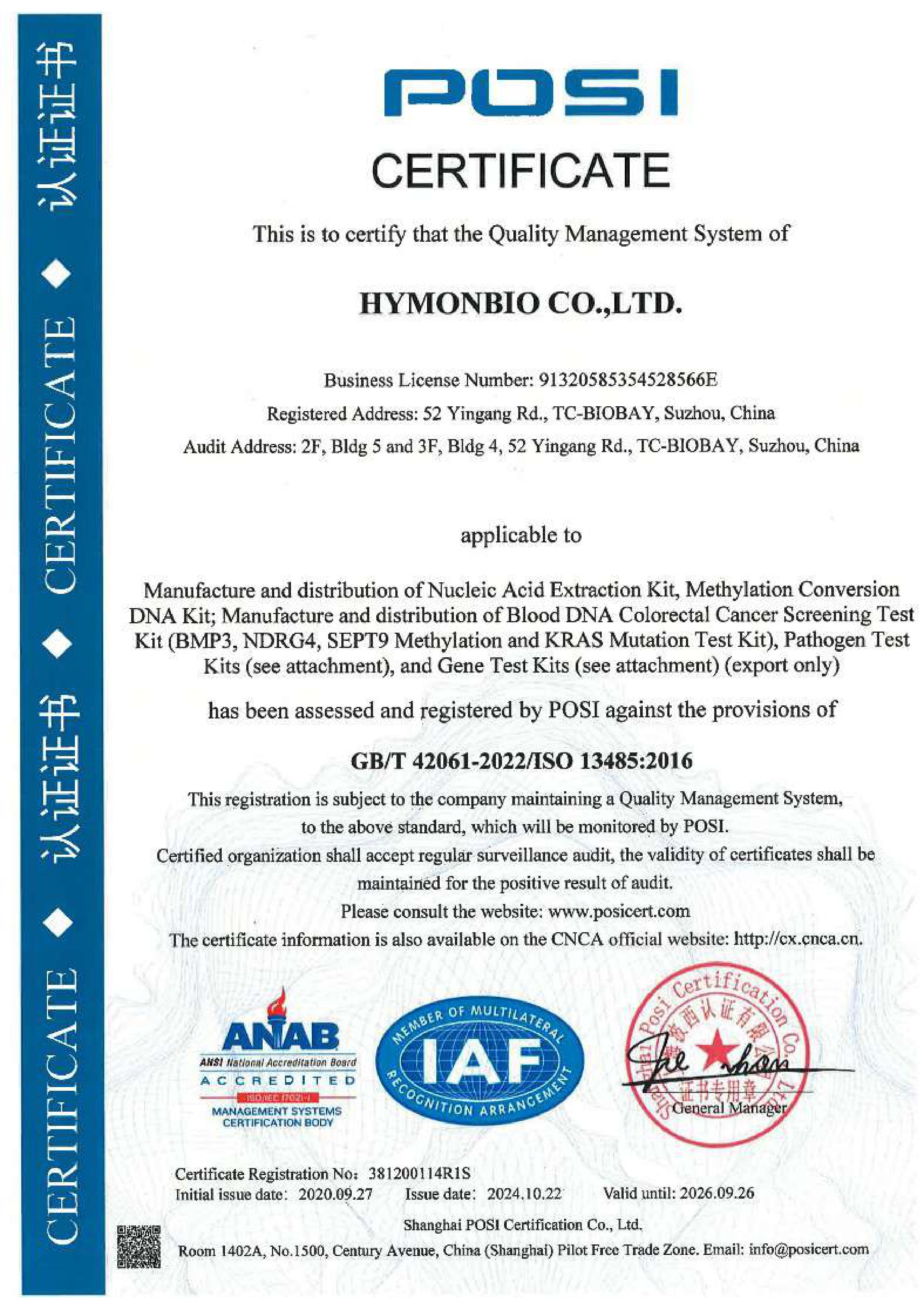 ISO13485-2016 English Page 1 (2024)